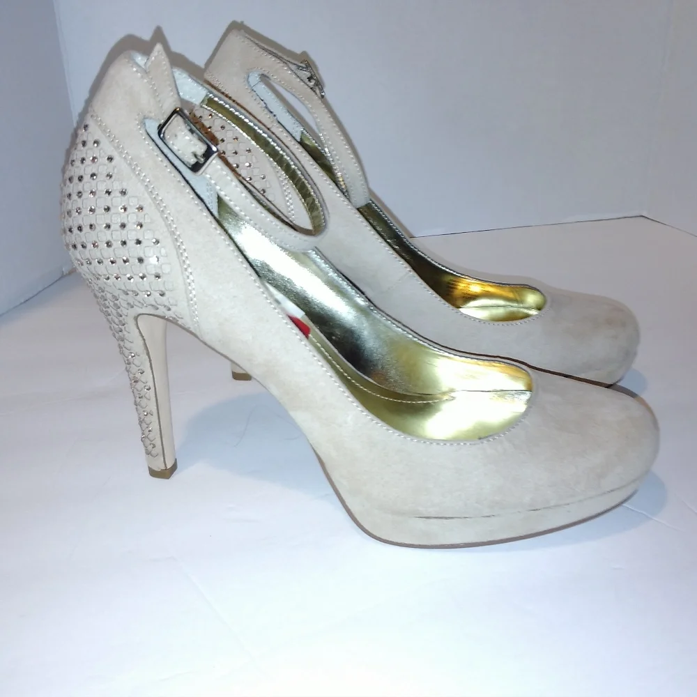 Style & Co Maliaa Platform Ankle Strap Heels